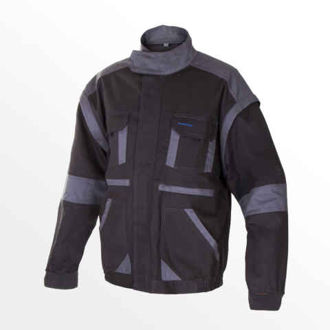 Produktbild von Hansekurze Arbeitshose Cerber – Grau, 300g/m², Gr. 46-60, Unisex, Kurz