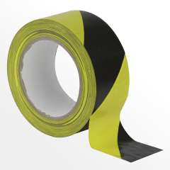 50mm x 33m Gewebeband Bodenmarkierungsband Gaffa Tape gelb/schwarz