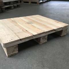 2 Stück stabile Einwegpaletten - Holzpalette 68x86cm