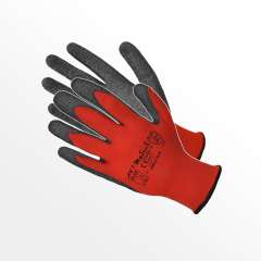 Arbeitshandschuhe Gartenhandschuhe Handschuhe Montagehandschuhe Nylon rot 7