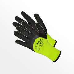 Arbeitshandschuhe Grip Handschuhe Winterhandschuhe Latex neon gelb