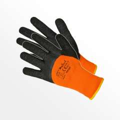 Arbeitshandschuhe Grip Handschuhe Winterhandschuhe Latex neon orange
