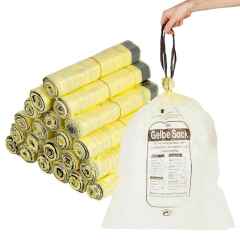 13 x HDPE gelbe Säcke Recycling Müllsäcke...