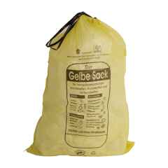 13 x HDPE gelbe Säcke Recycling Müllsäcke 90L (1 Rolle)