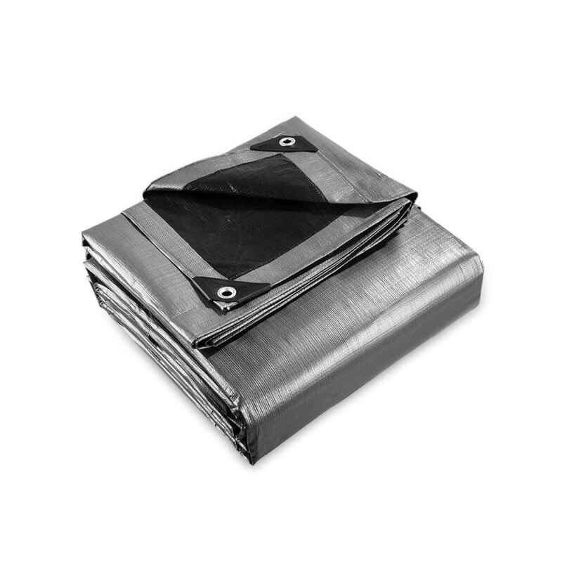 ECD Germany Abdeckplane Gewebeplane mit Ösen 4x6 m 24m² 260g/m² Weiß aus Polyethylen Schimmelresistent Wasserdicht Reißfest Schutzplane Bootsplane ECD Germany Abdeckplane Gewebeplane mit Ösen 4x6 m 24m² 260g/m² Weiß aus Polyethylen Schimmelresistent Wasserdicht Reißfest Schutzplane Bootsplane
