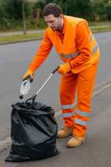 10 x Müllsäcke Beutel Abfallsäcke 360 Liter 36my schwarz