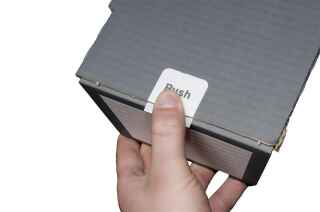 Trapez Rohr Versandverpackung 860x145/108x75mm