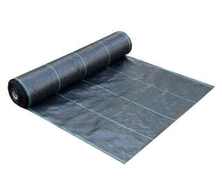 Unkrautvlies Gartenvlies Bodengewebe Unkrautfolie Mulchvlies PP schwarz 90g /m²