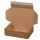Faltkarton - 338 x 308 x 126 mm mit Klebeverschluss Braun