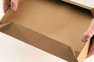 Faltbodenschachtel Stülpdeckel A4, 305x215x100mm