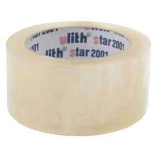 50mm x 66m Klebeband Paketklebeband Ulith Premium leise abrollend transparent