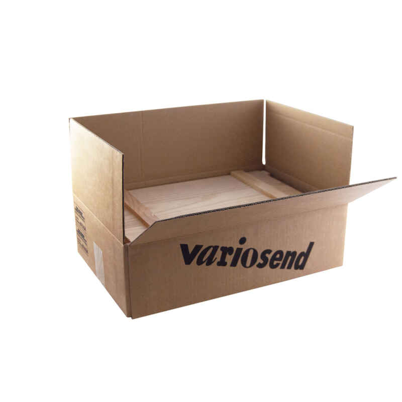 20 Stk Flaschenkarton 3er Umkarton - 418 x 278 x 115 mm