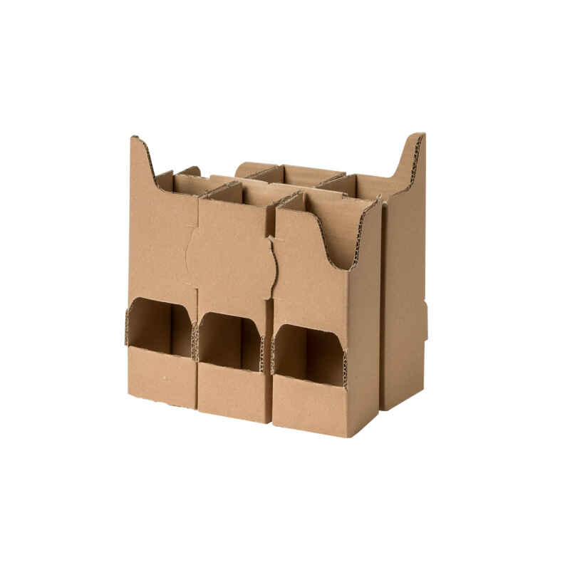 30 Stk Safety Box Bier Classic 6er EINLAGE - 6x80mm D ; 275mm Höhe