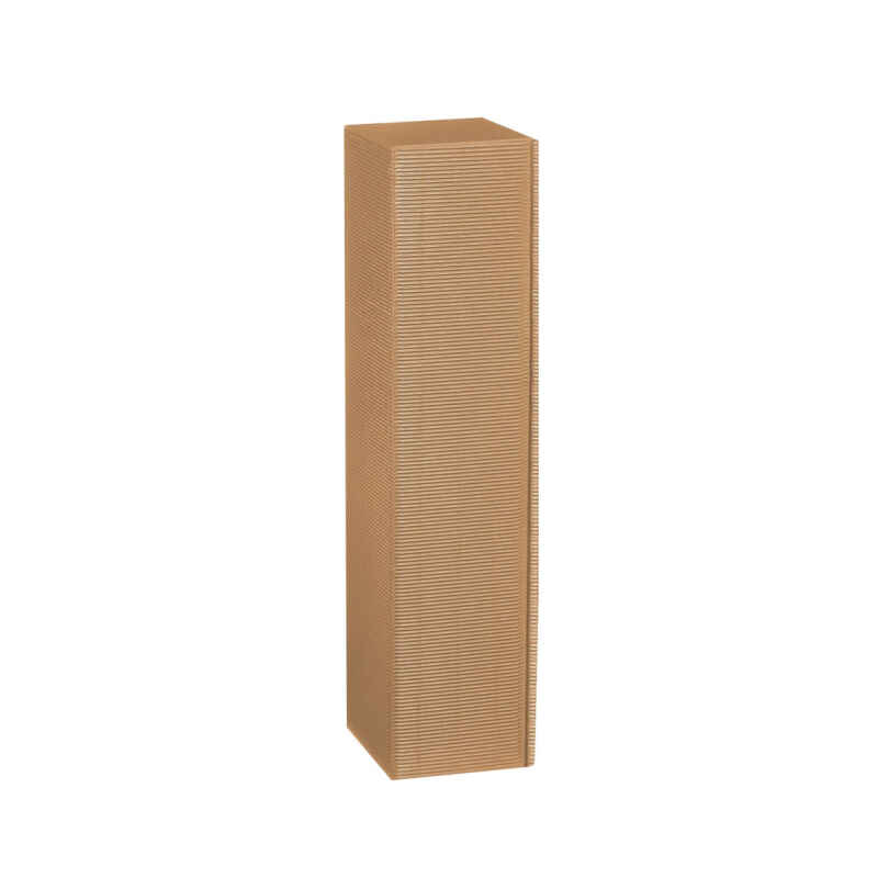50 Stk Präsentkarton 1er WELLE NATUR - 380 x 90 x 90 mm