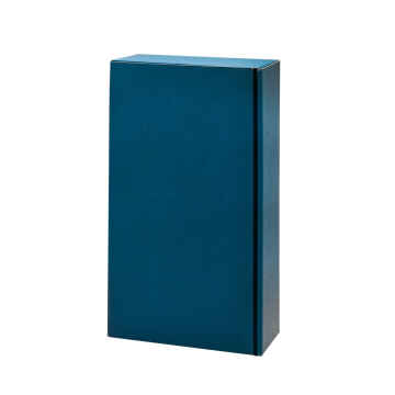 25 Stk Präsentkarton 2er Fibra Blau - 360 x 192 x 93 mm
