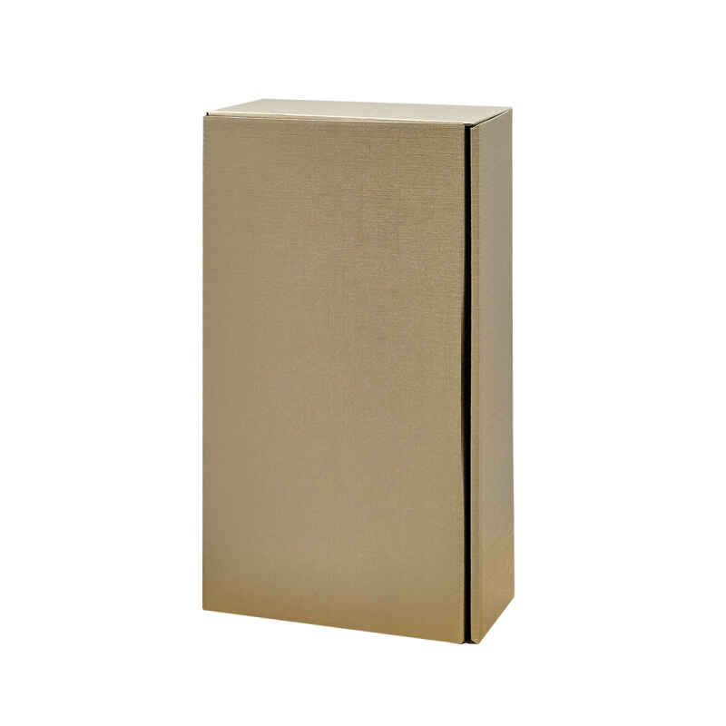 25 Stk Präsentkarton 2er Fibra Bronze Metallic - 360 x 192 x 93 mm