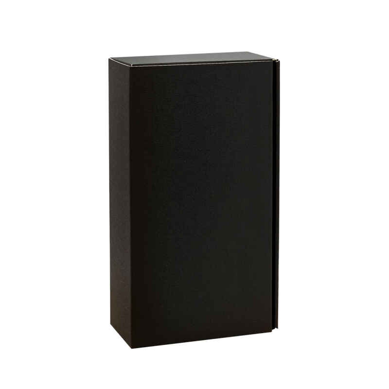 25 Stk Präsentkarton 2er Fibra Schwarz - 360 x 192 x 93 mm