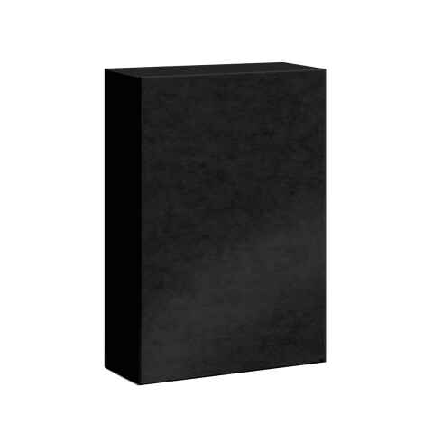 25 Stk Präsentkarton 3er PURE SCHWARZ - 360 x 260 x 93 mm