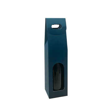 50 Stk Tragekarton 1er Fibra Blau - 90 x 90 x 385 mm
