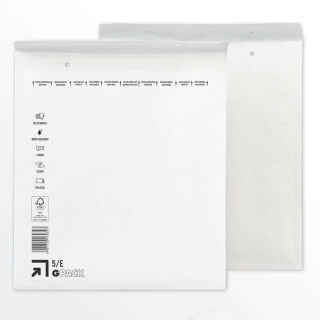 100 x Luftpolstertaschen Größe E/5 (240 x 270 mm) DIN B5+ - Weiss