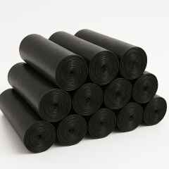 20 x LDPE schwarze Müllsäcke Beutel...