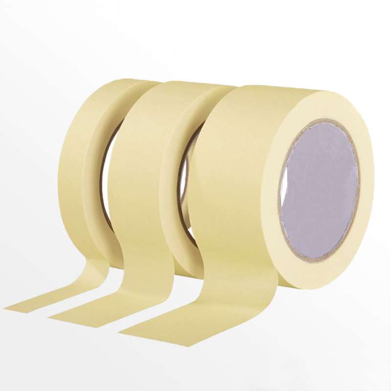 Kreppband 25mmx50m gelb Malerqualität Feinkrepp Klebeband Abklebeband Malerband 