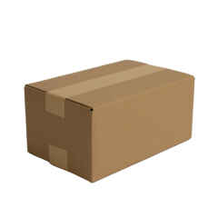 25 Stück 260x170x120mm (1-wellig) Karton Faltkarton...