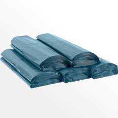 140 L Müllsäcke Abfallsack Müllsäcke blau 400 Stück sehr stark 80x110 cm 