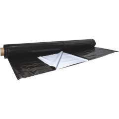 Silofolie 8,0m x 5,0m UV-stabil Folie Plane schwarz/weiß Abdeckfolie 