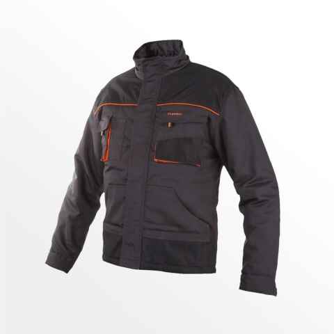 Arbeitsjacke graphit/orange (Gr. 46-60 EU) 46