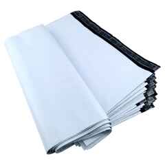 LDPE Coex Folienversandtaschen 500x600+40mm 45my weiß