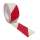 500m / 75mm Rolle ABSPERRBAND rot-weiß  Flatterband Warnband Trassenband
